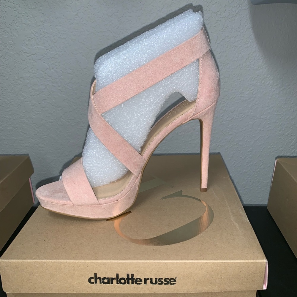 Charlotte Russe, Blush Pink Stiletto, New with Box